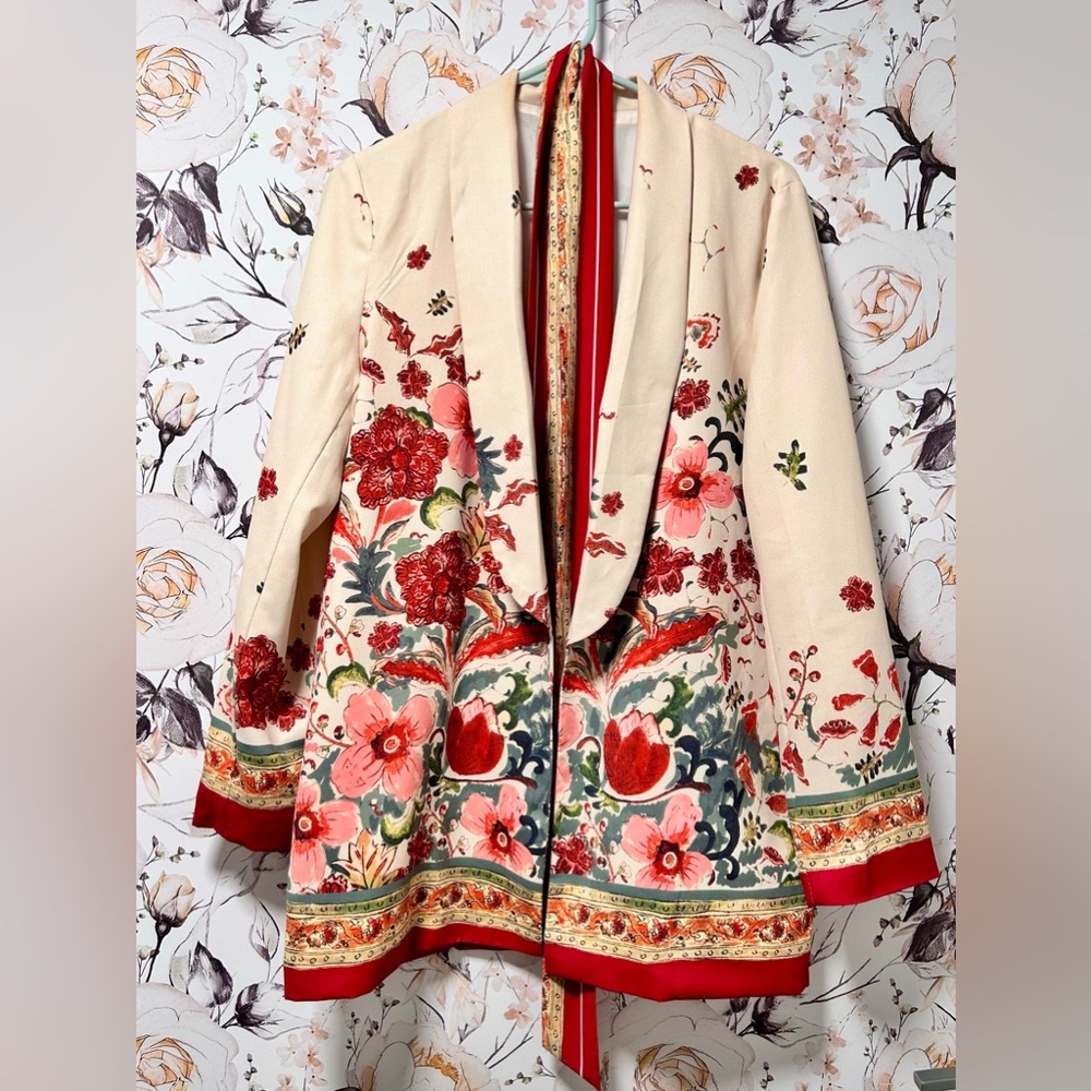 Kimono style blazer